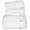 M+3XS, variant on 3-Pack Large Clear Hard Shell Zipper Case, Diaper Bag Organizer Pouches, Pencil Case & Makeup Bag, Travel Essentials and Toy Organizer (3L