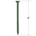 thumbnail image 4 of Grip-Rite PrimeGuard Plus #9 x 3 in. Green Wood to Wood Deck Screw 1lb., 4 of 9