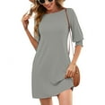 thumbnail image 4 of Women's Sexy Midi Dresses,Summer Clearance Mid-Sleeve Dresses, 4 of 9