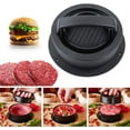 thumbnail image 4 of NOGIS Burger Press, Different Size Hamburger Patty Molds, 3 in 1 Hamburger Patty Maker, Works Best for Stuffed Burgers, Sliders,Non Stick Kitchen Barbecue Tool Grilling Tool,With 200 Wax Paper, 4 of 7