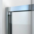 thumbnail image 3 of Dreamline Sdha60w760vxx Harmony 76" High X 60" Wide Bypass Semi Frameless Shower Door -, 3 of 5