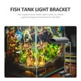 thumbnail image 6 of 2Pcs Adjustable Fish Tank Light Rack Professional Aquarium Lamp Bracket Lamp Bracket, 6 of 6
