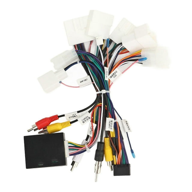 Car Stereo Radio Wiring Harness with USB CANBUS Decoder Adapter for Camry Corolla RAV4 4Runner Tacoma Amplifier SWC