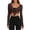 Brown #14, variant on Womens Workout Tops Pilates Long Sleeve Shirts V Neck Ballet Cover Ups Tie Front Wrap Tops Gym Slim Fit Blouses 2XL