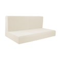 thumbnail image 2 of 2 fundas para asientos de RV, fundas de cojín, mesa de comedor extensible fácil de instalar para RV blanco, 2 of 8
