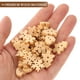 thumbnail image 5 of EeaseMX 100 botones de madera natural de la serie navideña para decorar álbumes de recortes, manualidades y decoración., 5 of 7