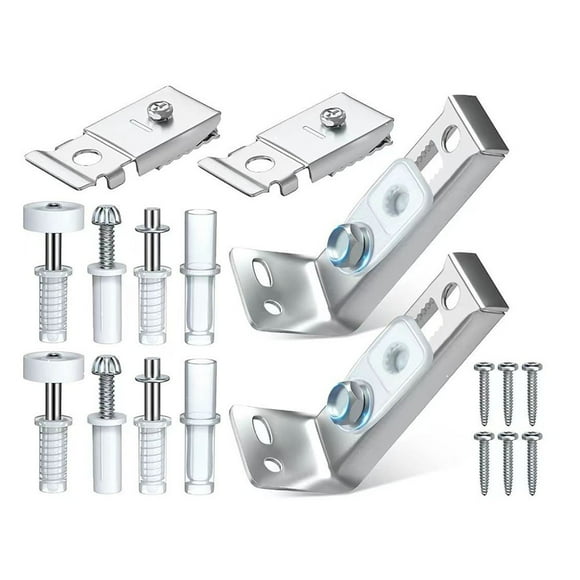 For Pocket Doors Hardware Kit Door Hardware 2 Sets Bi-Fold Door Bifold
