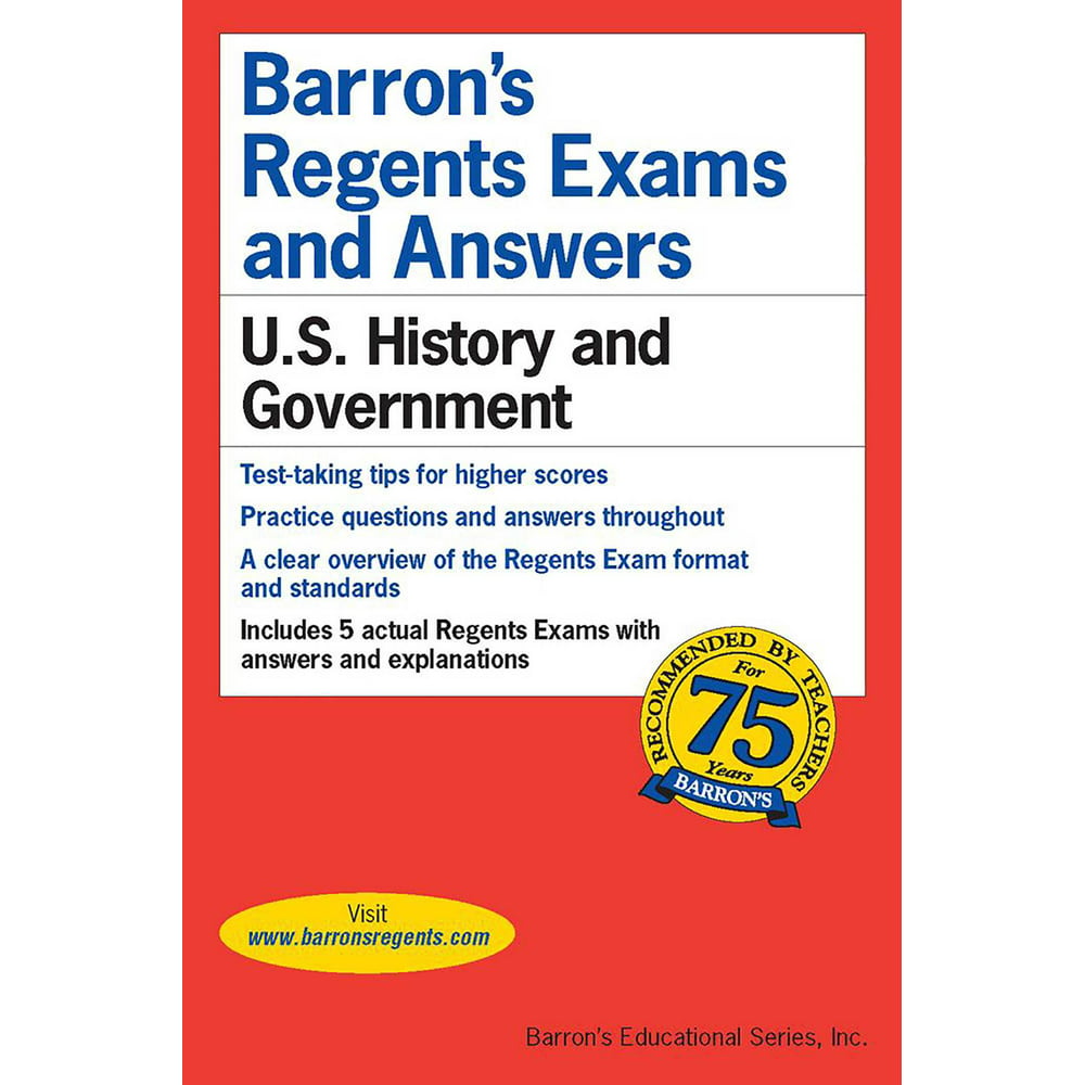 Barron's Regents NY Regents Exams and Answers U.S. History and