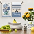 thumbnail image 2 of Sea Shell Ocean is Calling Summer Kitchen Towels Dish Towels, 18x26 Inch Seasonal Decoration Hand Towels Set of 4, 2 of 6
