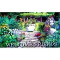 thumbnail image 1 of Custom Printed Rugs DM  46 Welcome Garden Gate Door Mat, 1 of 1