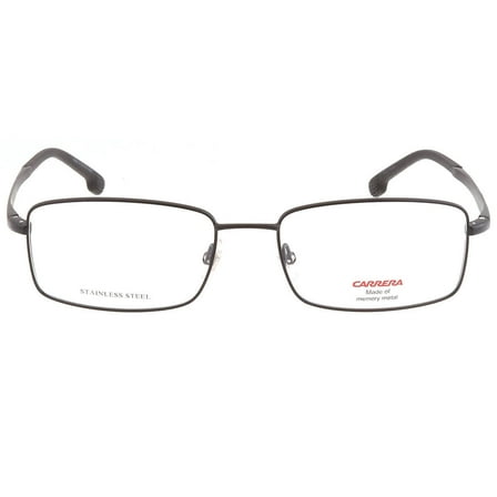 Carrera 8855 Full Rim Rectangular Matte Black Eyeglasses