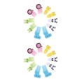 thumbnail image 4 of Advancent 10 Pieces Cartoon Dessert Fruit Forks Supplies Cakes Mini Sandwich Appetizers Portable Holiday Flatware Kids Kitchen Egg 60 mm 2piezas Advancent CBP054845, 4 of 5
