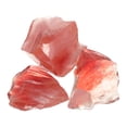 thumbnail image 1 of Uxcell Fire Glass for Fire Pit, 1.97"-3.15" High Luster Reflective Glass Rocks, Pink, 1 of 5