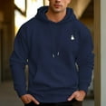thumbnail image 5 of Men's 330g 100% Cotton Pattern Terry Dropped Shoulder Hoodie-halloween pets, 5 of 15