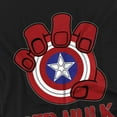 thumbnail image 3 of Captain America : Brave New World T-Shirt Bouclier Rouge pour Garçons/filles, 3 of 5
