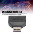 thumbnail image 3 of Cabecera De Placa Base Tipo E A USB De 19 Pines, Cabecera De Panel Frontal USB 3.2 Tipo E De 10 Gbps Estable Para Evitar Interferencias Placas De Circuito Multicapa Para Equipos, 3 of 7