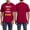 Red, variant on CHENge Unisex I Need A Hug from A Baddie Funny Text Graphic T-Shirt