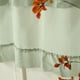 thumbnail image 5 of Cortina decorativa con volantes | Cortina corta para armario de café | Cortina de tela suave | Fácil mantenimiento | Para sala de estar, dormitorio, cocina, lavadero, privacidad y bloqueador de lu, 5 of 5