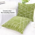 thumbnail image 3 of PiccoCasa Pack of 2 Throw Pillow Covers 18"x18" Decorative Cushion Covers, 24#, 3 of 8