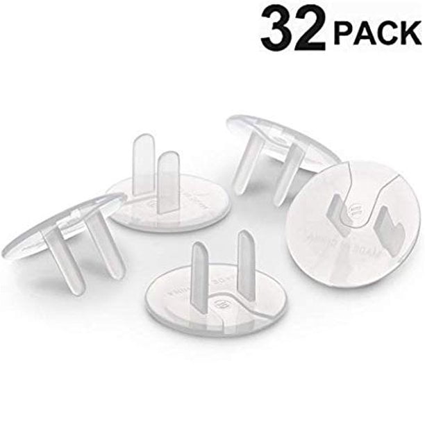 Jool Baby Ultra Clear Outlet Protectors, 32 Pack