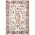 thumbnail image 1 of nuLOOM DISA08A-2808 Vintage Viola Ivory 2' 8" x 8' Runner, 1 of 4