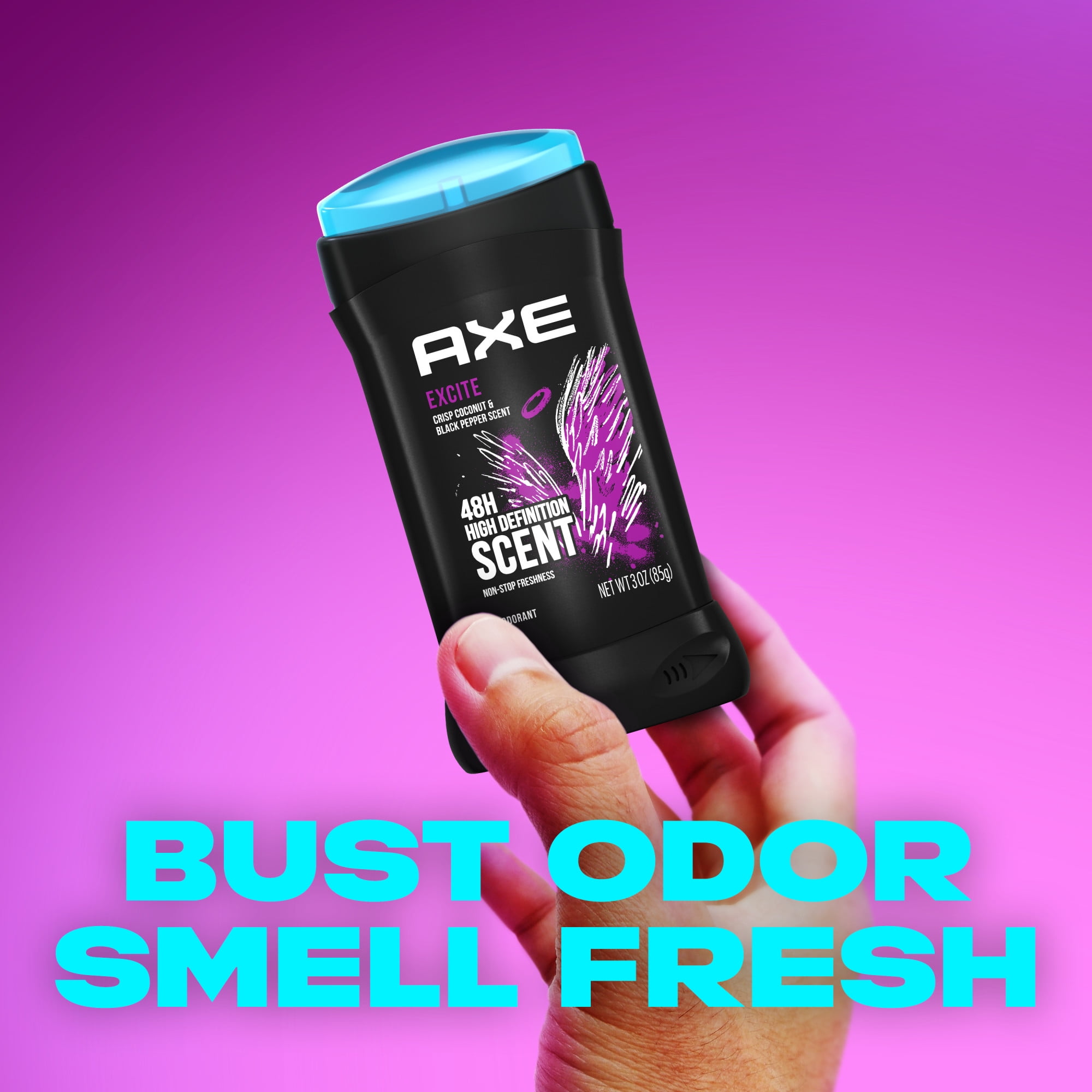 Illusie Pijnstiller Mooi AXE Excite 48H High Definition Scent Deodorant, 3 oz - Walmart.com