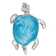 Blue Moon Beads Glass Sea Turtle Charm