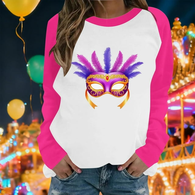 TaTaai Hoodies Shirts for Women Early Fall Long Sleeve Tops Vintage Graphic Outfits Tops Fashion Pullover Tees Gift