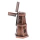 thumbnail image 3 of Artesanía de Estatuil de Estatua de Modelo Hondés Bronceador para Decoración de Estantería Baoblaze Estatua del molino de viento del metal, 3 of 8
