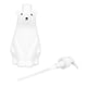 thumbnail image 1 of Dispensador de bomba de ducha BuyWeek Dispensador de champú Dispensador de acondicionador Dispensador de gel de baño White Bear, 1 of 12
