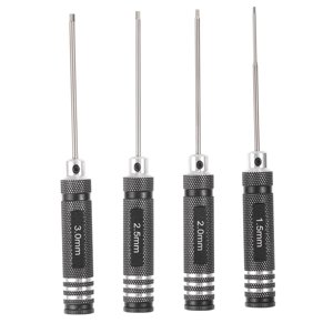 ZheElen 4pack/lot Screwdriver Tools - High Hardness High Wear Resistance Easy To Screw Driver Set black 1Set