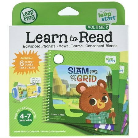 LeapStart Learn to Read Volume 2 by VTech Learn to Read Volume 2 Book - Walmart.com