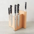 thumbnail image 4 of ZWILLING Italian Square Magnetic Knife Block - White-Colored Beechwood, 4 of 4