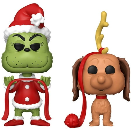 FUNKO POP! Books: How the Grinch Stole Christmas - Grinch with Max 2-Pack
