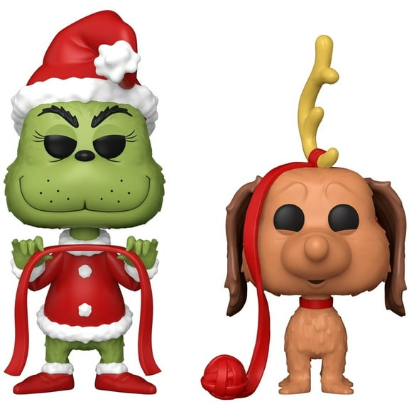 FUNKO POP! Books: How the Grinch Stole Christmas - Grinch with Max 2-Pack