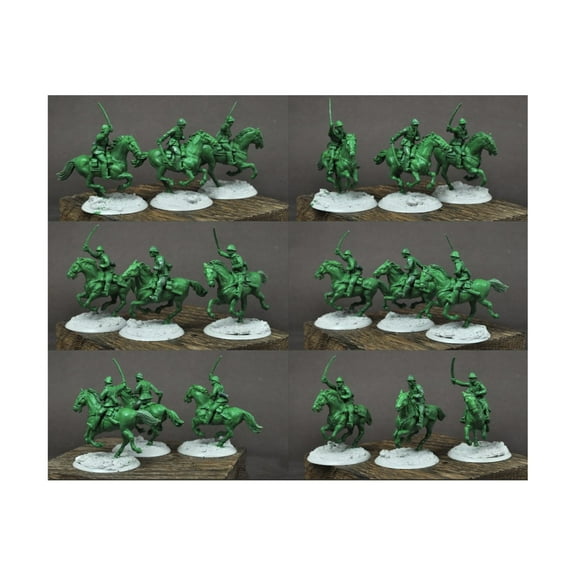Scibor Monstrous Miniatures Polish Uhlans Set #1 - 1939 New