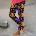 thumbnail image 5 of QATAINLAV Women's Halloween Costume, Legging for Women Tummy Control High Waist Yoga Pants Trendy Graphic Printed Jogger Skinny Trousers Sales Prime Multicolor L, 5 of 7