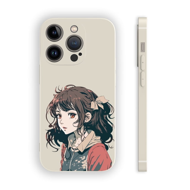¡Dale a tu iPhone un aspecto moderno con una colorida funda para teléfono con estampado de dibujos animados y arenada!