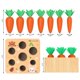 thumbnail image 2 of Juego Montessori Toy KMTJT Carrot Harvest para niños de 1 a 3 años, 2 of 6