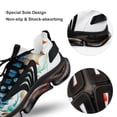 thumbnail image 7 of Watercolor Seahorse Walking Shoes for Men Woman Lightweight Tennis Fashion Elastic Sports Shoes Cushion Basketball Shoes, 7 of 7
