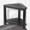 Black Finish, variant on Corner Shower Stool with Storage Shelf Shower Foot Rest for Shaving Legs Small Bench for Inside Shower to Sit on Bath Seat - Acacia Wood