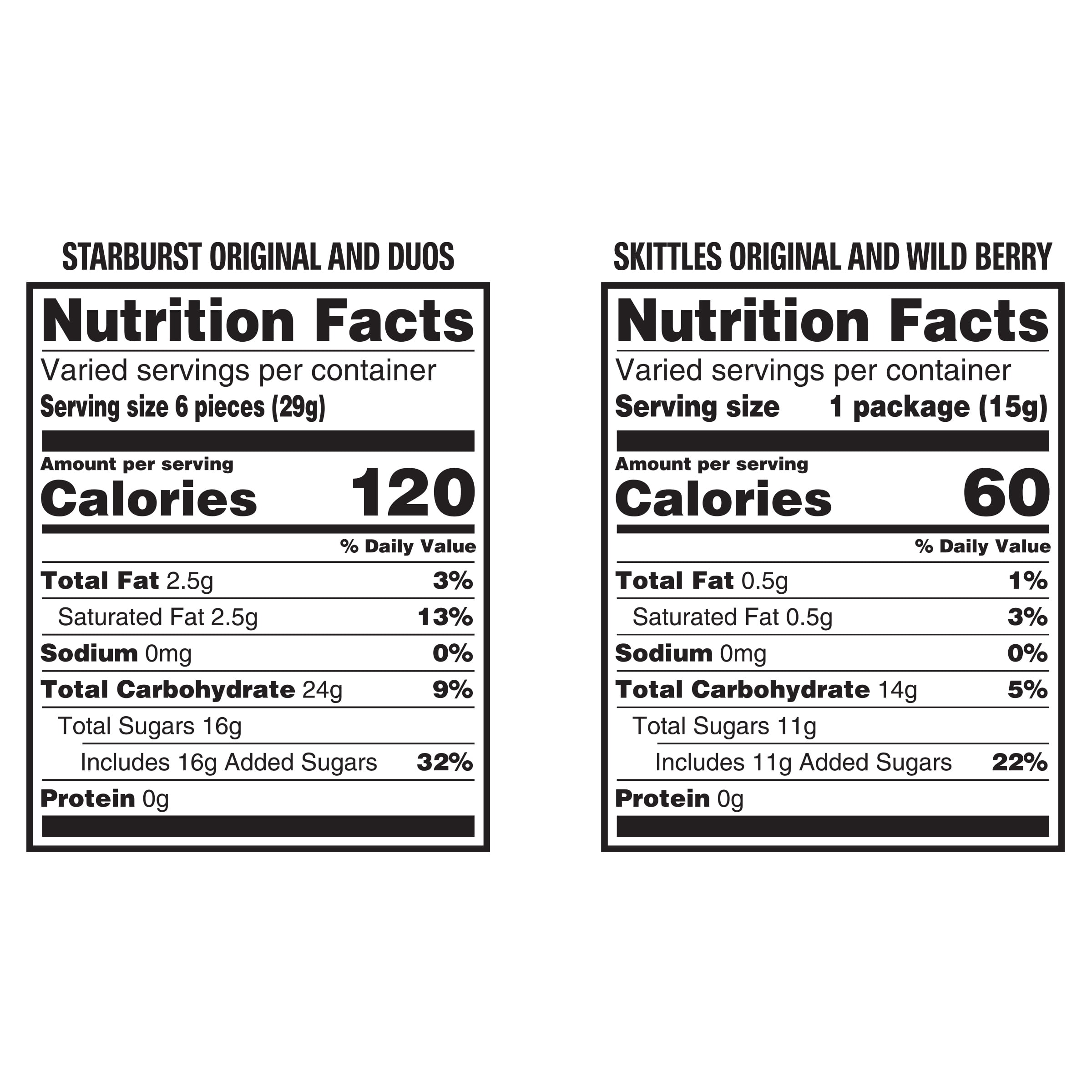 Skittles & Starburst Halloween Gummy Candy Variety Pack - 100 Ct Bag