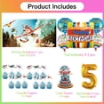 thumbnail image 2 of Planes Fire and Rescue Party Supplies Decor 5th Kit Balloons Birthday Cake Topper Banner Backdrop Decorations, 2 of 6