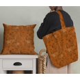 thumbnail image 5 of Soimoi Orange Velvet Fabric Abstract & Rabbit Animal Print Sewing Fabric Yard 58 Inch Wide, 5 of 5