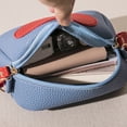 thumbnail image 4 of TAZAG Women's Lychee Pattern Love Mini Bag 2026 New Contrast Color Web Shoulder Diagonal Mobile Phone Bag, 4 of 10