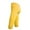 Yellow, variant on Mrat Women's Capris Pants High Waist Slim Yoga Capris Pants Solid Color Stretch Capris Trousers for Women Yoga Running Cropped Pants Red XXL