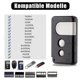 thumbnail image 5 of 2pcs Garage Door Opener Remote Control for MotorLift TX4RUNI, TX2REV, 84335EML, 94333E,433.92MHz, 5 of 5
