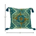 thumbnail image 3 of Multicolor Jacquard Woven Throw Pillow, 3 of 5