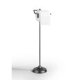 thumbnail image 5 of SunnyPoint Bathroom Free Standing Toilet Tissue Paper Roll Holder Stand with Reserve Function (Black Nickel), 5 of 5