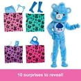 thumbnail image 4 of Barbie Cutie Reveal Care Bears Series Doll & Accessories in Grumpy Bear Plush Costume, 10 Surprises, 4 of 7